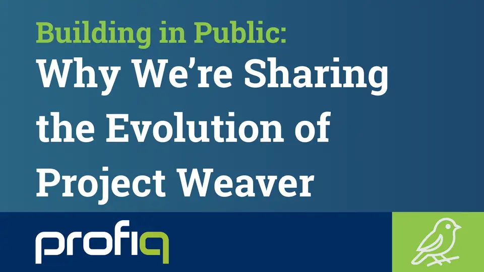 Building in Public Project Weaver