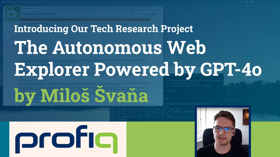 profiq Autonomous Web Explorer