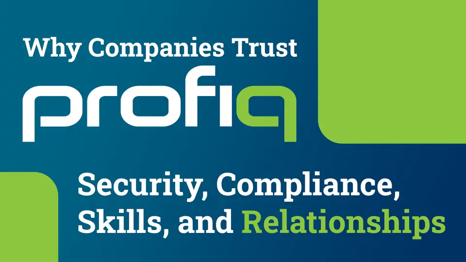 Why Companies Trust profiq