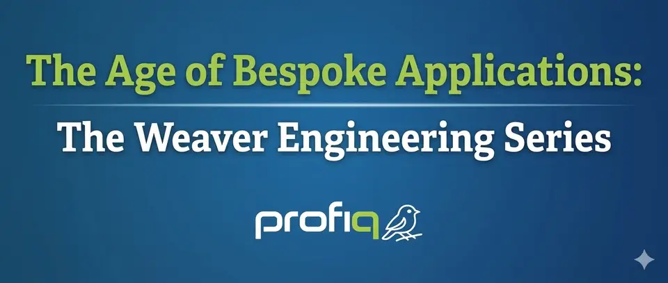 The Age of Bespoke Applications