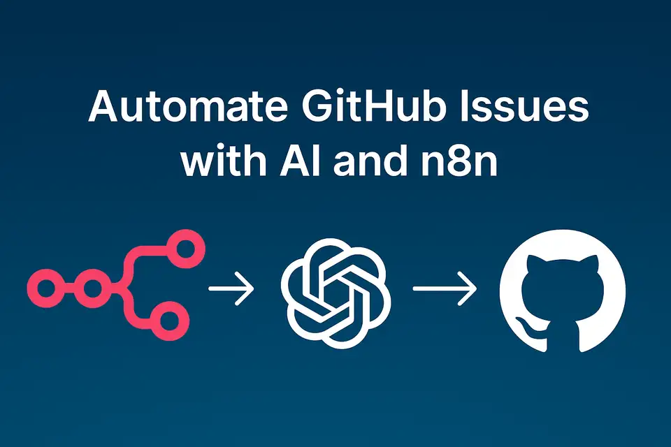 Automate GitHub Issues with AI and n8n