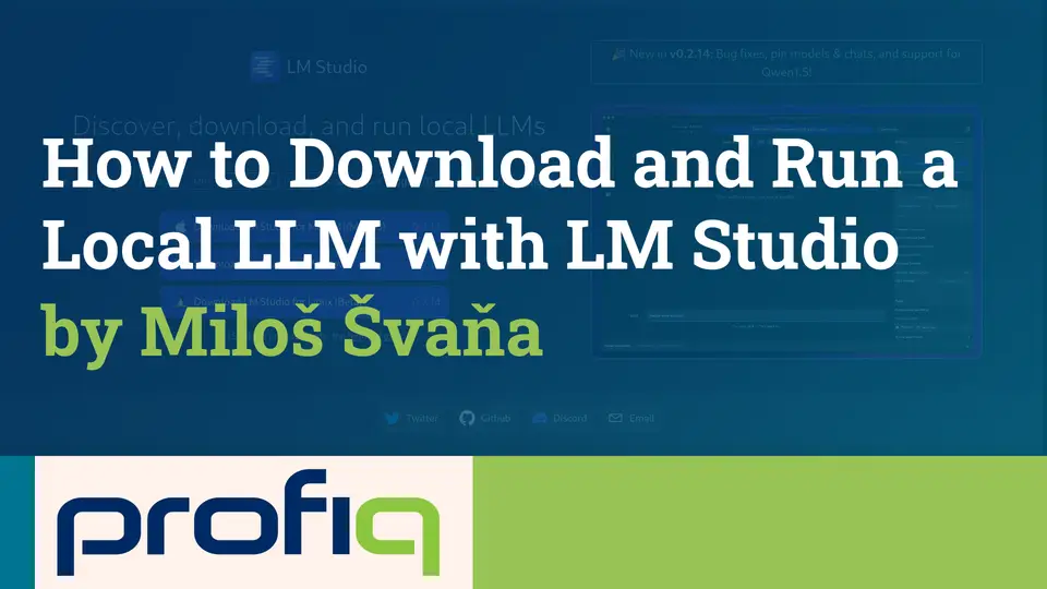 Run local LLM using LM Studio