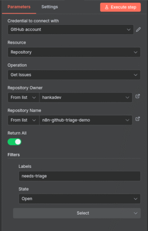 GitHub node