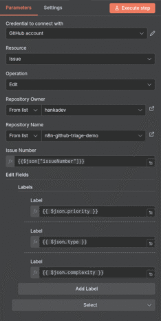 GitHub node