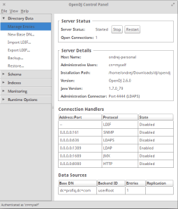 GUI navigation