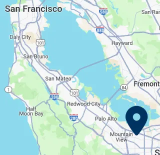 Map preview for the Santa Clara office