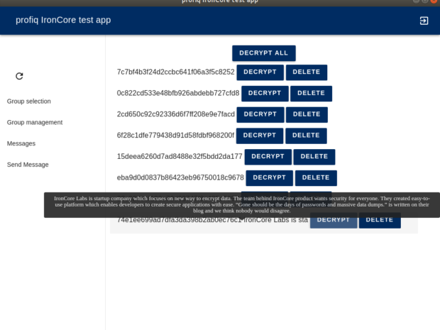 Decrypting Messages
