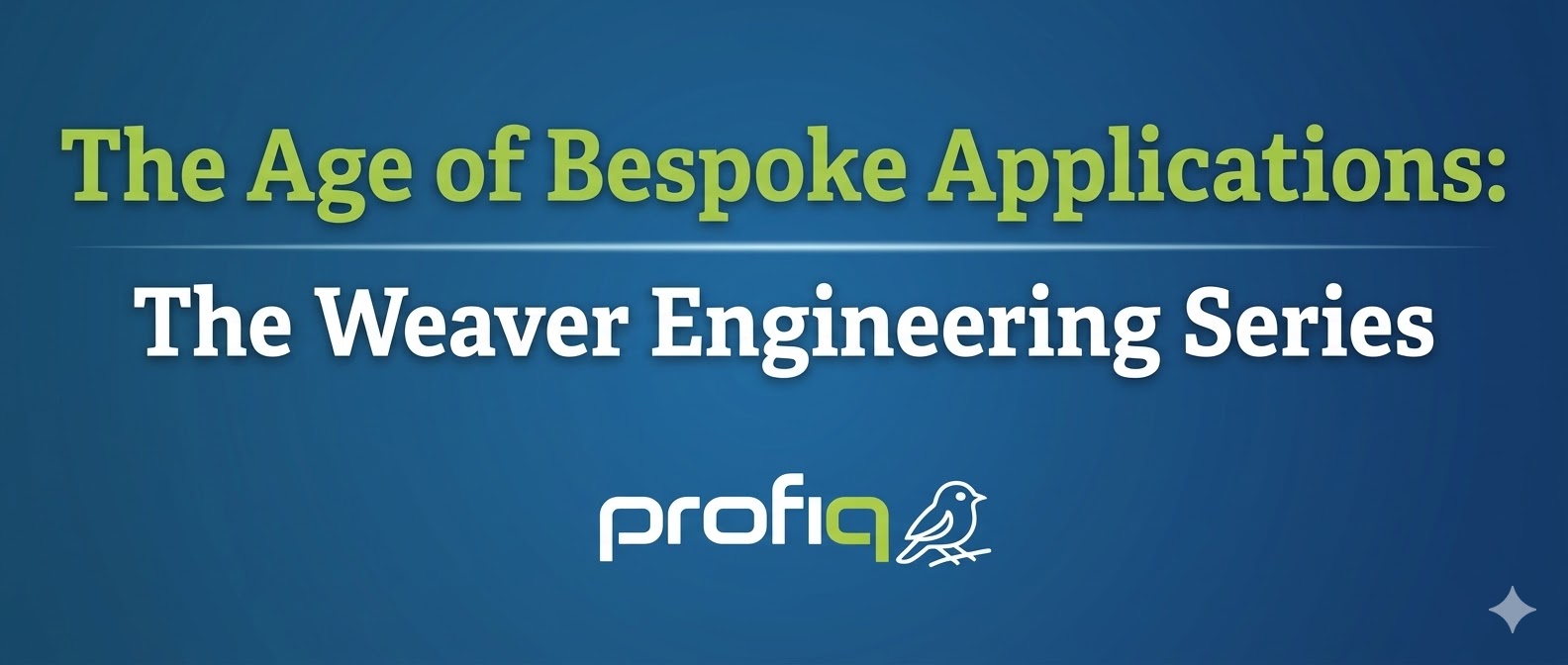 The Age of Bespoke Applications